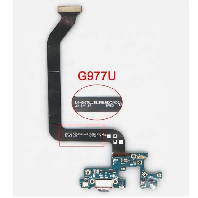 Original Charger Port Flex Cable for Samsung Galaxy S10 5G SM-G977N SM-G977U (US Version & Euro Version)