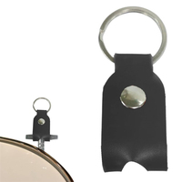 Mini porte-clé de réglage de batterie en cuir, housse de protection portable pour clé de réglage de batterie, accessoire d'instrument de musique