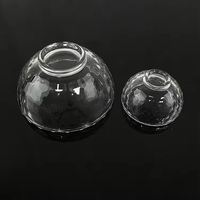 Bol en verre transparent de taille personnalisée pour bonbons, collations, décoration de la maison MH-Z0608