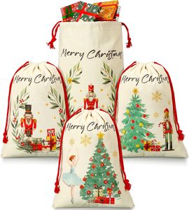 4 disegni di <span class=keywords><strong>natale</strong></span> <span class=keywords><strong>disegno</strong></span> sacchetto regalo per la decorazione delle vacanze di <span class=keywords><strong>natale</strong></span> - Product Image 1
