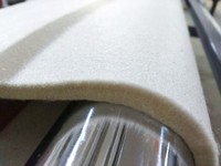 Nouvelle couverture en feutre Nomex 100% pour presse à chaud à rouleaux avec imprimante à écran, résistante à la chaleur