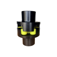 Accouplement élastique en acier à grand couple, structure à mâchoires/étoile flexible avec traitement anti-oxydation, garantie 1 an, grande remise
