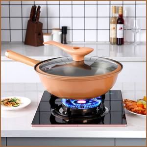 <span class=keywords><strong>Wok</strong></span> Antiadherente de Micro-Presión, <span class=keywords><strong>Wok</strong></span> Multifuncional para el Hogar con Nuevo Aislamiento, Universal para Cocina de Inducción y Llama Abierta - Product Image 6