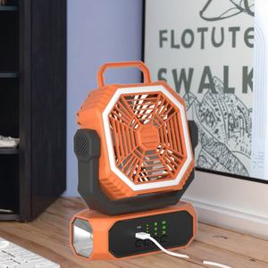 2025 New Design Portable Multifunctional Camping <b>Fan</b> LED Light 20000mah <b>Large</b> Capacity for USB/Electric/Battery Car Outdoor Use - Product Image 5