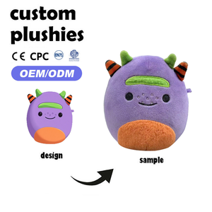 Nouveauté Peluche personnalisée avec dessin animé Animal mignon Petite araignée <span class=keywords><strong>diable</strong></span> Peluche écologique en coton PP pour enfants Halloween - Product Image 3