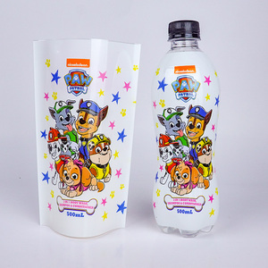 Custom Packaging Product logo Beverage Bottle Labels Waterproof Food <strong>Drinks</strong> Heat Shrink Film Label <strong>Sticker</strong> - Product Image 1