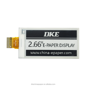 DKE 2,66 Zoll Schwarz-Weiß E-Ink-Panel, extrem stromsparendes E-Paper 296×152 SPI E-Ink-EPD-Display für elektronische Regaletiketten im Lager - Product Image 1