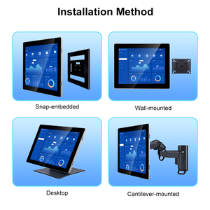 <strong>Embedded</strong> 13.3 15.6 21.5 Inch Touch Panel Widescreen Capacitive Touch Screen <strong>Lcd</strong> Monitors Industrial Grade Panel Mount Monitor - Product Image 6