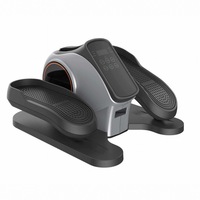 Mini stepper elliptique électrique sous-bureau, appareil de rééducation pour le bas du corps, machine de marche d'intérieur à résistance magnétique frontale