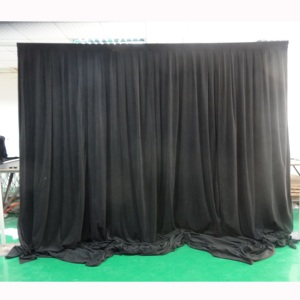 Portable wedding drapery <b>backdrop</b> <b>stand</b> aluminum pipe drape - Product Image 1