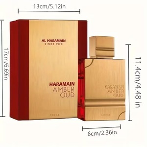 <span class=keywords><strong>Perfume</strong></span> Unisex <span class=keywords><strong>Haramain</strong></span> <span class=keywords><strong>Rouge</strong></span> de 60ml, Fragancia Clásica Dulce y Floral en Botella de Plástico de Alta Calidad para Uso Diario - Product Image 4