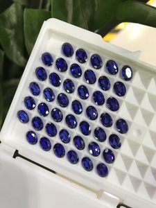 Chất lượng cao Pigeon máu <span class=keywords><strong>Ruby</strong></span> gemston hình bầu dục cắt Royal Blue Hot Hồng phòng thí nghiệm tạo ra đá quý cho đồ trang sức làm - Product Image 5
