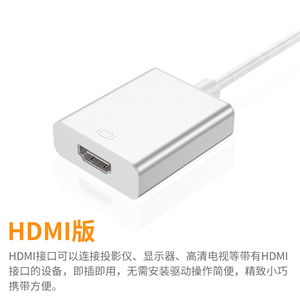 Adaptador Tipo-C Transfronterizo para <span class=keywords><strong>HDMI</strong></span>/VGA/DVI/DP, Monitor Externo para Computadora, Pantalla de Teléfono Móvil - Product Image 2
