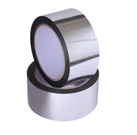 Ruban adhésif en aluminium souple, résistant à la chaleur et imperméable, à adhésif caoutchouc simple face, activé par l'eau, pour la réparation de toitures (vente en gros)