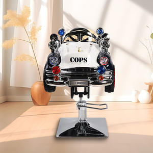 Sillas de Salón de Belleza Ajustables en Altura con Diseño de Dibujos Animados Chinos, Sillas Giratorias para Niños, de Hierro - Product Image 4