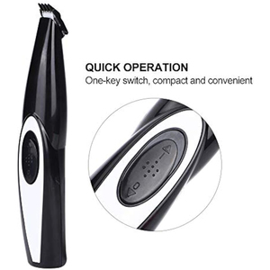 Tondeuse électrique pour <span class=keywords><strong>chien</strong></span> avec lame en céramique Tondeuse de toilettage sans fil pour les poils de chat pour couper les poils de <span class=keywords><strong>chien</strong></span> autour de l'<span class=keywords><strong>oreille</strong></span> de la patte - Product Image 4