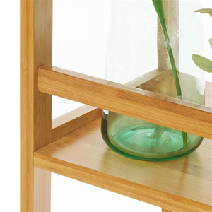 Hoogwaardige Aanpasbare Houten Hoekrek Boekenplank Stijlvolle Woonkamer Opbergrek - Product Image 3