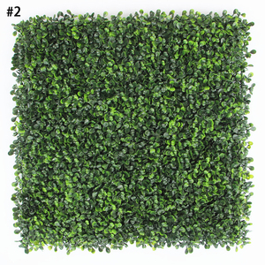Panneaux de haie artificielle en plastique anti-UV de haute qualité, plantes vertes, <span class=keywords><strong>mur</strong></span> de <span class=keywords><strong>jardin</strong></span> vertical pour la décoration intérieure et extérieure - Product Image 1