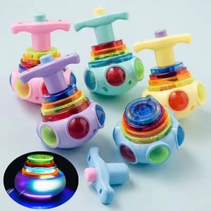 Juguete Luminoso Jinying, Trompo Giratorio con Luz y Música, Mini Trompo Luminoso para Niños y Niñas, Regalos Navideños para Niños - Product Image 6