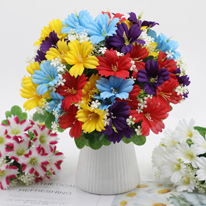 Hot Selling <b>Artificial</b> Morning Glory <b>Bouquets</b> Home Soft Furnishing Window Display Outdoor Landscape Greenery Wholesale - Product Image 3
