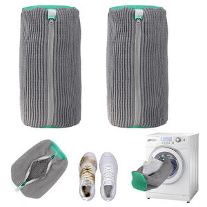 Pièces d'équipement de nettoyage de maille durables en gros sac en filet de coton pour le lavage des chaussures et le nettoyage de la machine à laver - Product Image 6