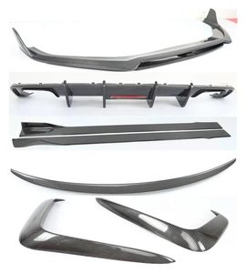 Meilleure vente Kit de carrosserie en carbone véritable pour voiture A5 Sline <span class=keywords><strong>S5</strong></span> Kit de spoiler de jupe latérale de diffuseur avant et arrière pour <span class=keywords><strong>Audi</strong></span> A5 <span class=keywords><strong>S5</strong></span> B9 2017 2018 2019 - Product Image 1