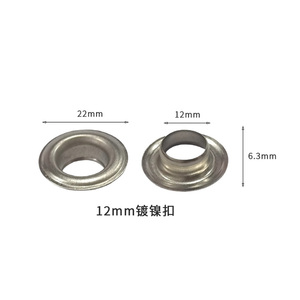 Ojetes/Anillas/Botones de 12mm Niquelados de Alta Calidad a Precio de Mayorista, 5000 Piezas, Entrega Rápida - Product Image 4