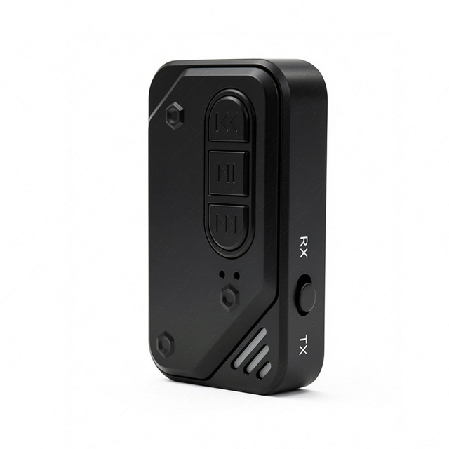 New 2-in-1 BT 5.3 Audio Receiver/transmitter with 3.5mm AUX/TF Microphone Wireless Music Adapter/AUX for PC/TV/and Car Speakers