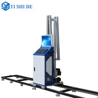 Impresora de pared portátil inteligente con IA, impresora 3D estereoscópica con pantalla táctil, máquina de impresión directa en pared.
