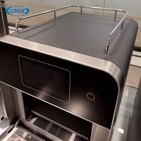 Four à micro-ondes professionnel multi-mode à air chaud certifié CE ETL 280 ℃   Résistance à l'eau IPX3 pour les cafés