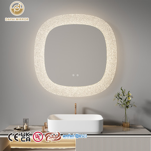 <span class=keywords><strong>Espejo</strong></span> de baño Led Irregular con luces colgante iluminado antiniebla moderno regulable continuo personalizado con forma especial inteligente - Product Image 1