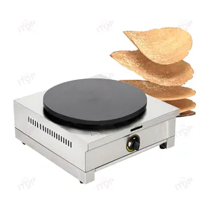 Lò Nướng Bánh tấm duy nhất gas Pancake Máy crepe Maker
