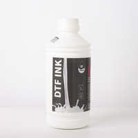 Encre DTF compatible à utiliser avec la poudre thermofusible pour le processus de transfert thermique sur vêtements