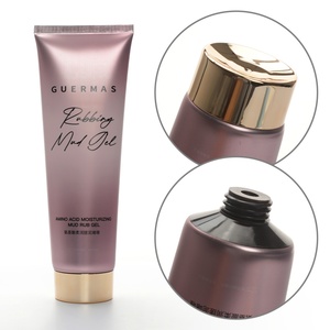 Eco-Friendly Custom <b>Plastic</b> Cream <b>Tube</b> for Cosmetics Laminated <b>Tube</b> with Screw Cap Soft Squeeze Packaging for Face Masks Shampoo - Product Image 2