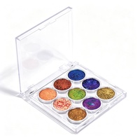 Palette de fards à paupières scintillants et mats multi-usages, maquillage haute pigmentation, couleur macaron, poudre naturelle pour peau foncée, minérale