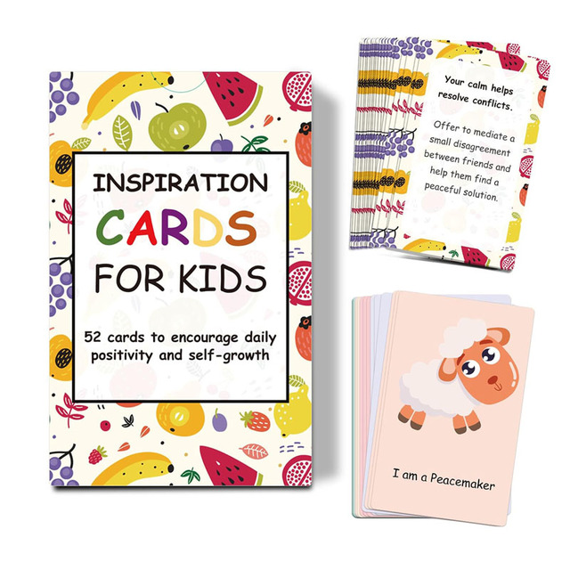 Affirmation Cards Customized Inspired Cards Mindfulness Affirmation Cards for Kids