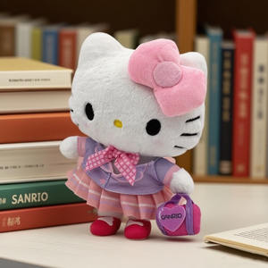 カスタム学生風エンジェルキャットぬいぐるみ制服ソフトぬいぐるみPP綿入りOEM ODM子供向けパーソナライズギフト - Product Image 6