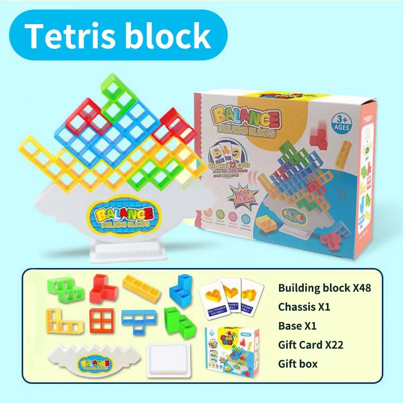 48 blocs de Tetris