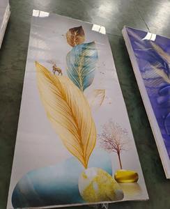 Dalles de marbre imprimées en 3D Comptoir de fond en pierre de luxe <span class=keywords><strong>Dalle</strong></span> de marbre transparente Design moderne Surface polie Forme grande <span class=keywords><strong>dalle</strong></span> - Product Image 2