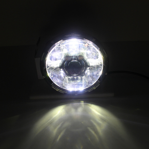 Nuevo Faro Delantero LED Redondo de <span class=keywords><strong>7</strong></span> Pulgadas con Proyector Láser y Luces de Circulación Diurna para Jeep Todoterreno SUV ATU UTV - Product Image 5