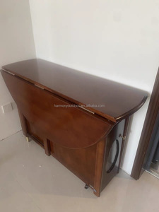 Mesa de Comedor Cuadrada de Madera Maciza para el Hogar, Muebles de Madera para Cocina, Comedor Interior y Restaurante, Oferta Directa - Product Image 6