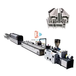 Plastic steel sliding door and window profile extruder production line making machine