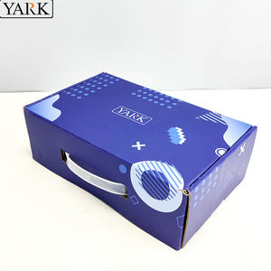 3ply Kraft Corrugated Matte Finish Custom Design UV/<b>Hot</b> Stamping Window Foldable Recyclable Eco Friendly Mailer Box for Shoes - Product Image 6