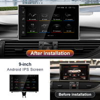 STWEI Qualcomm 665 8G 128G 9 pulgadas Inalámbrico Carplay AUTO para AUDI Años 2012-2018 A6 A7 C7 Sistema Multimedia para Auto de Alta Gama