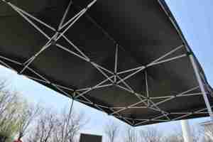 Tienda de campaña personalizada con toldo impermeable Pop-Up Gazebo 3*6 con marco de acero de tela para eventos al aire libre Tienda de feria comercial - Product Image 4