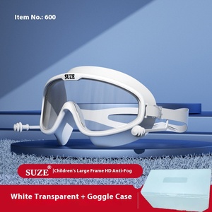 <span class=keywords><strong>Occhialini</strong></span> da Nuoto per Bambini Impermeabili Antiappannamento HD in Silicone con Lenti in PC, Montatura Grande per Ragazzi e Ragazze, Marca 369, 2 Pezzi, Vendita all'Ingrosso - Product Image 5