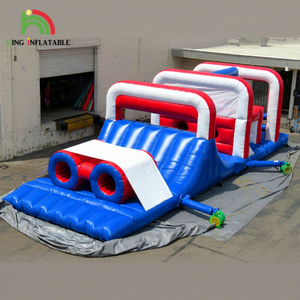 Juego de Obstáculos Inflable para Exteriores, Desafío Definitivo de Supervivencia, Ninja <span class=keywords><strong>Warrior</strong></span>, para Adultos y Niños, Campo de Entrenamiento - Product Image 1