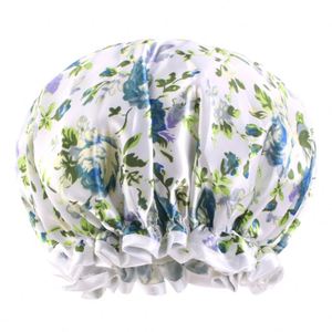 หมวกคลุมผมซาตินพิมพ์ลายผลไม้สำหรับเด็กทารกพร้อมสายคาดที่ปรับได้สีลูกกวาดน่ารักสำหรับใช้ในบ้าน - Product Image 3