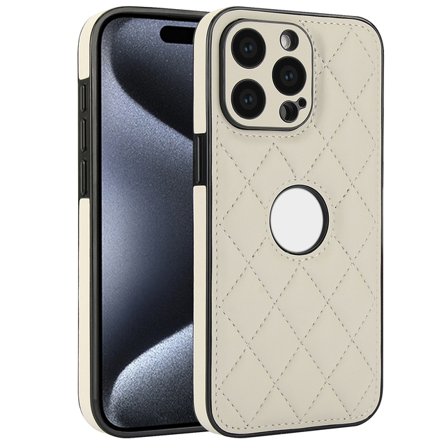 Fashion Luxury for PU Leather Mobile Phone Case Precisely Positioned Kickstand Hole Card Slots Shockproof Anti-Fingerprint