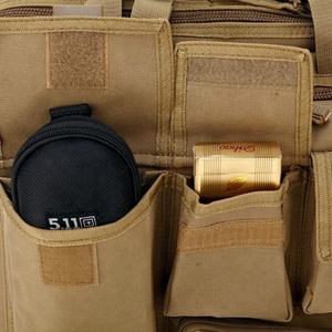 Sac de sport tactique portable à grande capacité, imperméable, camouflage extérieur, avec sangle détachable - Product Image 4